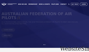 afap.org.au Screenshot