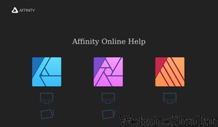affinity.help Screenshot