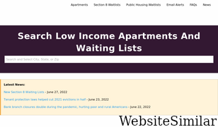 affordablehousingonline.com Screenshot
