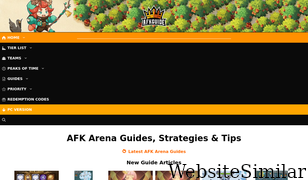 afk.guide Screenshot