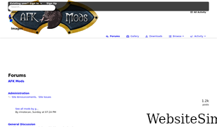 afkmods.com Screenshot