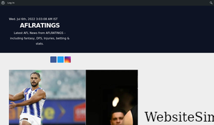 aflratings.com.au Screenshot