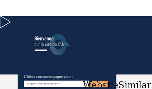 afnic.fr Screenshot