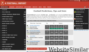 afootballreport.com Screenshot