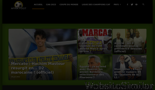 afrik-foot.com Screenshot