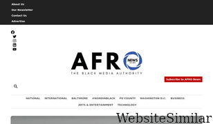 afro.com Screenshot
