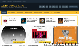 afrohouseking.com Screenshot