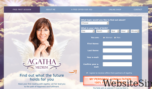 agatha-skyangel.com Screenshot
