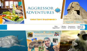 aggressor.com Screenshot