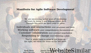 agilemanifesto.org Screenshot