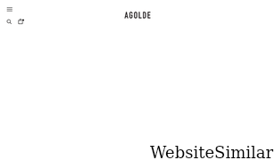 agolde.com Screenshot
