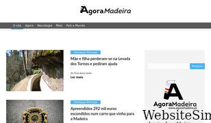 agoramadeira.pt Screenshot