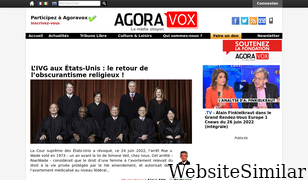 agoravox.fr Screenshot