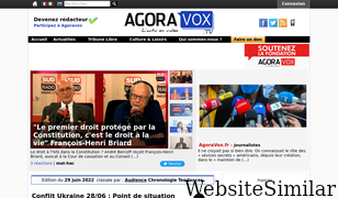 agoravox.tv Screenshot