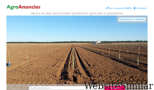 agroanuncios.es Screenshot