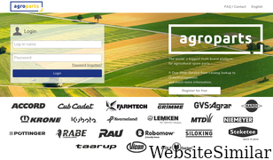 agroparts.com Screenshot