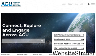 agu.org Screenshot