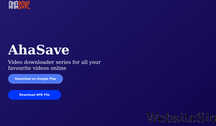 ahasave.com Screenshot