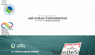 ahievran.edu.tr Screenshot