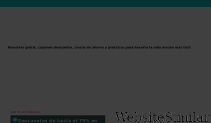ahorradoras.com Screenshot