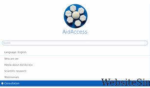 aidaccess.org Screenshot