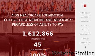 aidshealth.org Screenshot