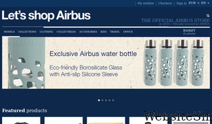 airbus-shop.com Screenshot