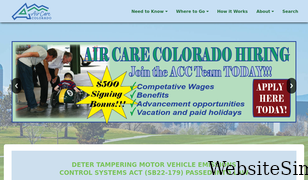 aircarecolorado.com Screenshot