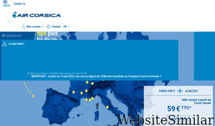 aircorsica.com Screenshot
