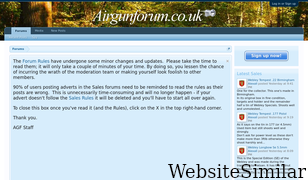 airgunforum.co.uk Screenshot