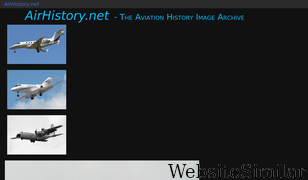 airhistory.net Screenshot