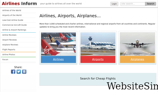 airlines-inform.com Screenshot