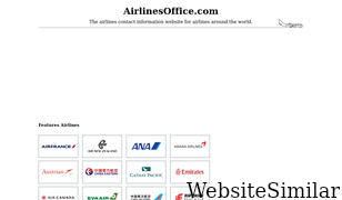 airlinesoffice.com Screenshot