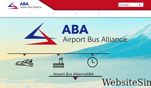 airport-bus-alliance.com Screenshot