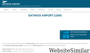 airport-gatwick.com Screenshot