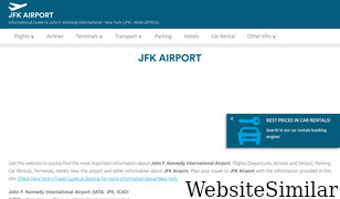 airport-jfk.com Screenshot