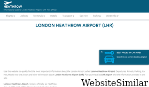 airport-london-heathrow.com Screenshot