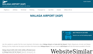 airport-malaga.com Screenshot