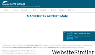 airport-manchester.com Screenshot