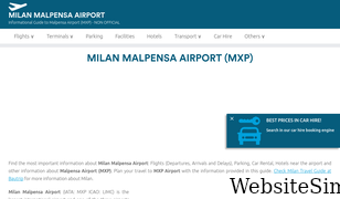 airportmalpensa.com Screenshot