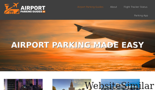 airportparkingguides.com Screenshot