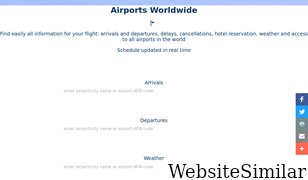 airports-worldwide.info Screenshot