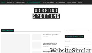 airportspotting.com Screenshot