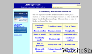 airsafe.com Screenshot