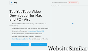 airy-youtube-downloader.com Screenshot