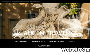 aixenprovencetourism.com Screenshot