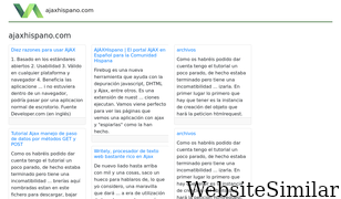 ajaxhispano.com Screenshot