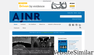ajnr.org Screenshot
