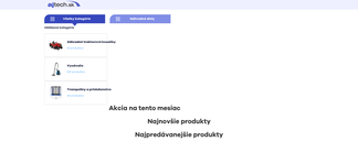 ajtech.sk Screenshot