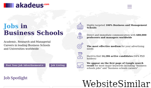 akadeus.com Screenshot